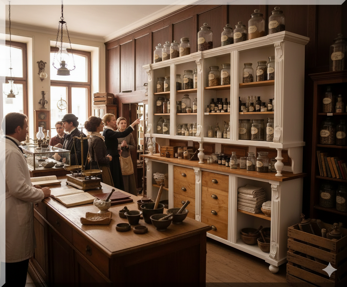 Sales Cabinet Mirjam 2,20 m Pine - Image 2