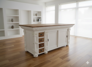 Kitchen Counter Teakwood 2.00 m