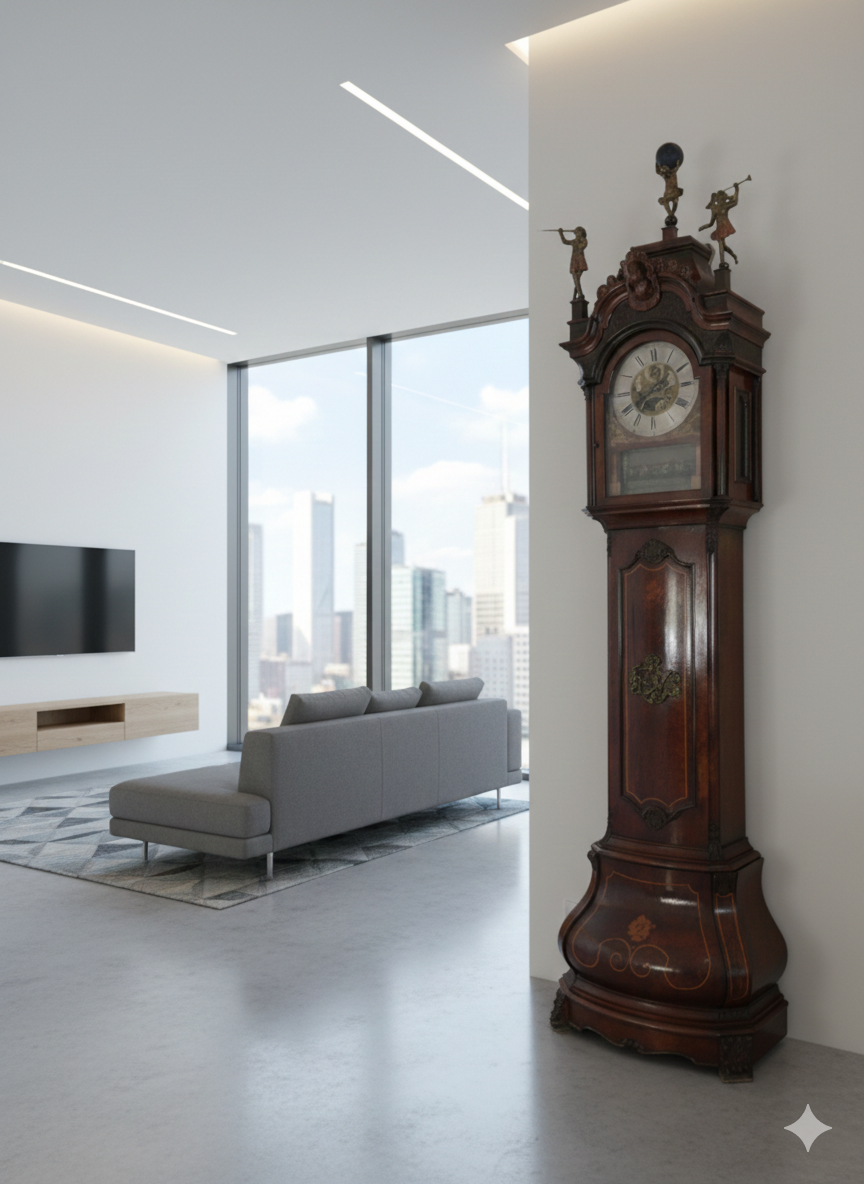 Clock Amsterdam 1840 - Image 12