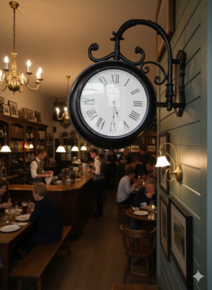 Station Clock Ø 0.75 m