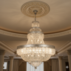 11539CA Crystal chandelier Ø 0,80 m