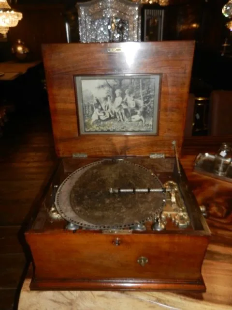 Musical box Symphonion Gründerzeit 1880 - Image 6