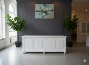 Sales counter Celine White 2.50 m