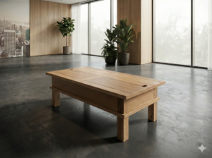 Coffee table Teak 1.40 mx 0.80 m
