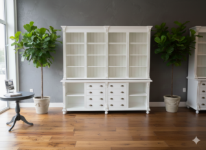 Sales Cabinet Celine White 2.50 m