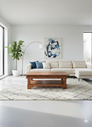 Coffee Table Teak 1.40 m x 0.79 m