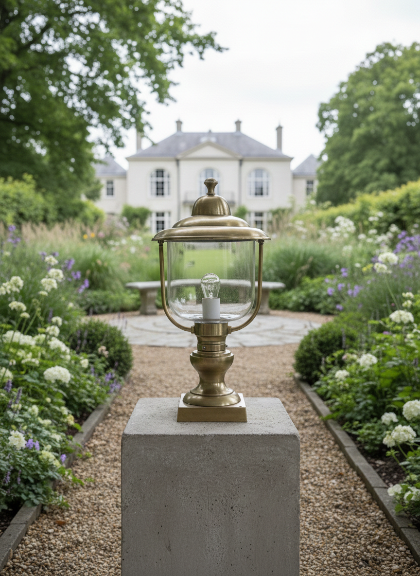 Garden Lamp Brass 0.48 m - Image 2