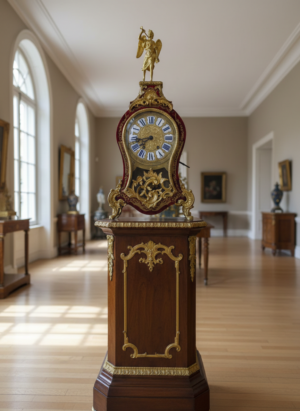Boulle Desk Clock Historicism 1850