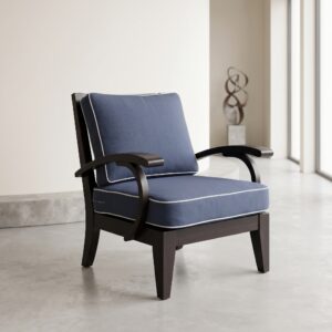 Armchair Brown-Blue