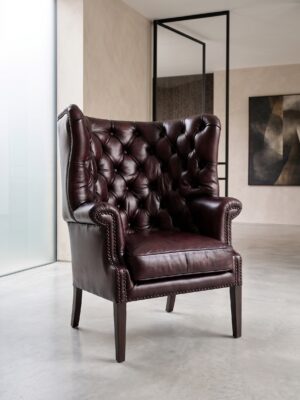 Chesterfield Armchair - Brown