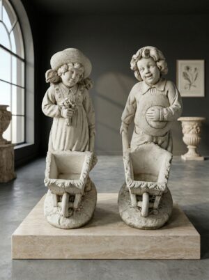 Decoration Concrete Set Boy & Girl
