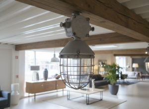 15125C Industrial lamp silver-gray Ø 0.30 m