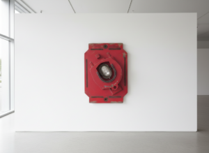 Industrial Lamp with Ceiling Element 0.70 m x 0.99 m