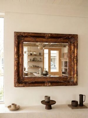 Wall Mirror Baroque 1.20 m x 0.90 m