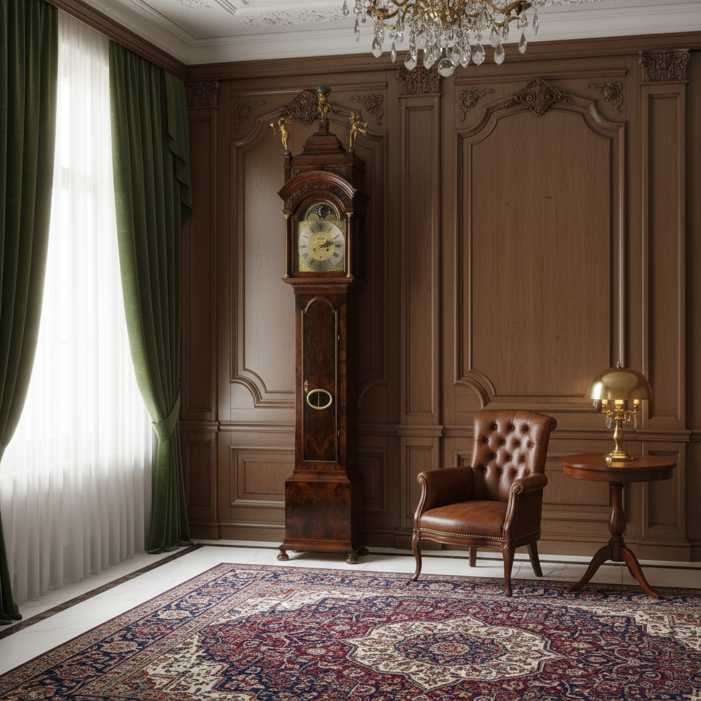 Grandfather Clock A.V. Broekhuysen Amsterdam 1720 - Image 2