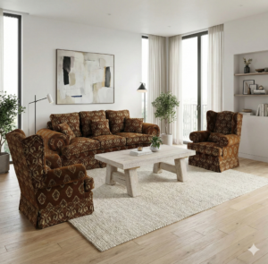 American Sofa Set 3-1-1