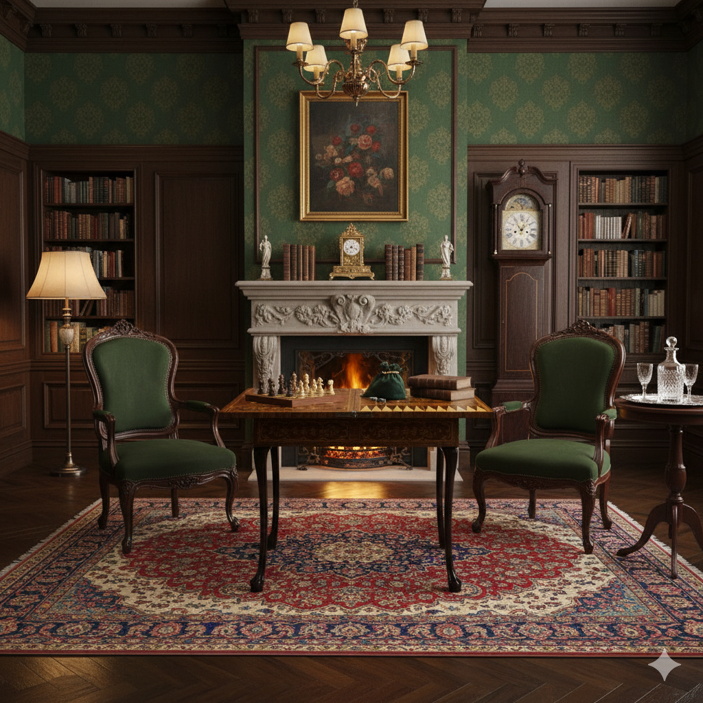 Game Table Walnut - Image 2