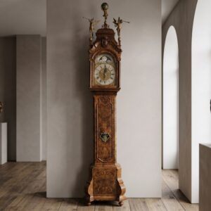 Grandfather Clock Antique Amsterdam 1715-1750 Paulus Bramer