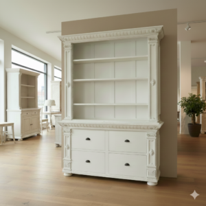 Bookcase Cabinet Teak