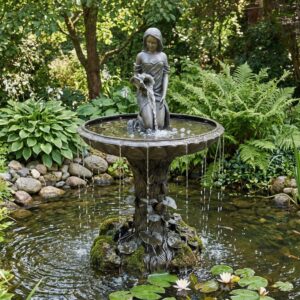 Water Fountain Woman Bronze 1.60 m