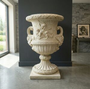 Garden vase stone 1,40 m