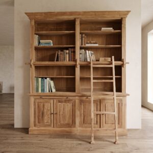 Bookcase Teak Nature
