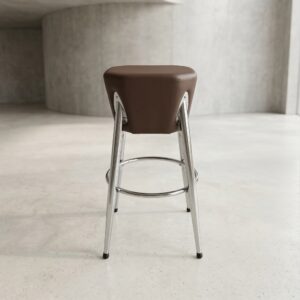 Barstool Brown PU leather