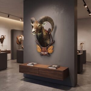Hunting Trophy Mufflon 0,67 m