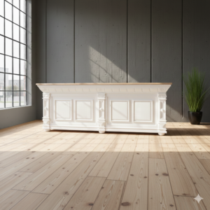 Counter Bella Elegance 2,80 m Teak wood