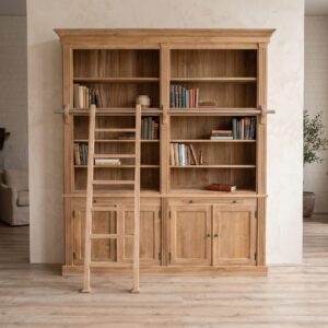 Book case 2,42 m Teak wood