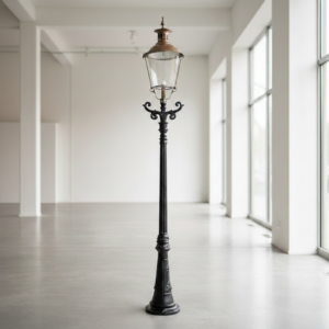 Street lamp black 2,75 m