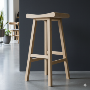Bar stool Teak wood