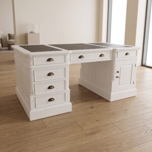 Writing desk Teak wood 1,80 m