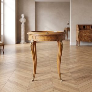 Display table Walnut wood 0,60 m x 0,45 m