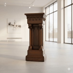 Pillar Gothic Oak wood 1,40 m