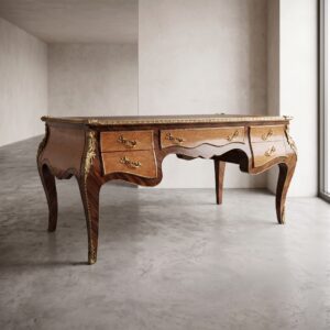 Writing desk Walnut wood Baroque style 1,70 m