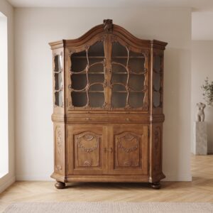 Showcase Cabinet Neobaroque  Oak
