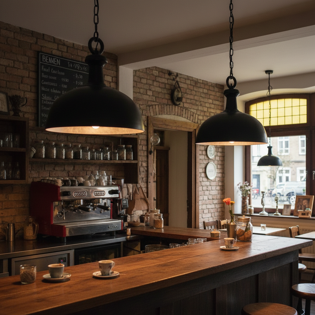 Pendant Lamp Metall Black-Silver 0,70 m - Image 2