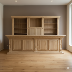 Shop cupboard & Counter Bella Teak 3,60 m