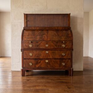 Secretaire Desk Biedermeier 1840 Mahogany