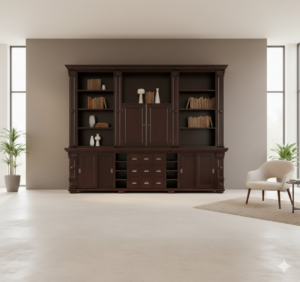 Store Cupboard Bella 3,00 m Mahagany