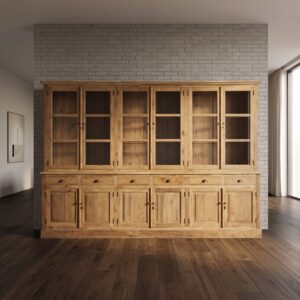 Bookcase Teak  3,10 m