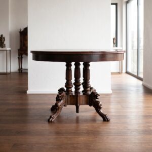 Dining Table 1,13 m Grunderzeit 1880 Mahogany