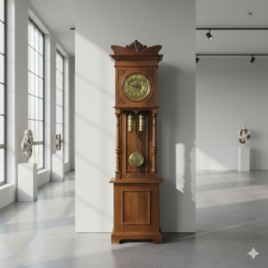 Clock Jugendstil 1920 Walnut
