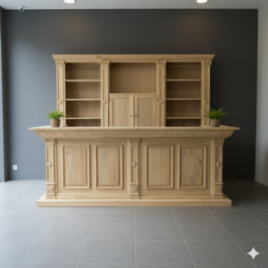 Store Cupboard & Counter Bella Teak 3,00 m