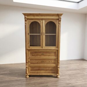 Bookcase  Grunderzeit 1880 Pine