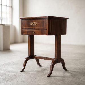 Sewing Table Biedermeier 1820 Mahogany