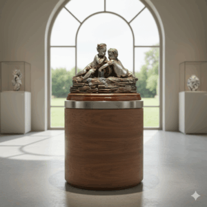 Statue Children Bronze 0,45 m