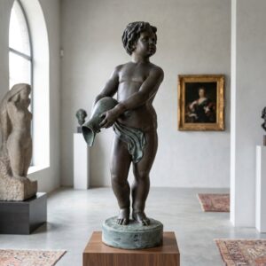 Fountain Boy with Amphora Bronze 1.08 m