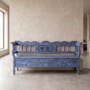 Bench Wood Jeansblue  2,15 m